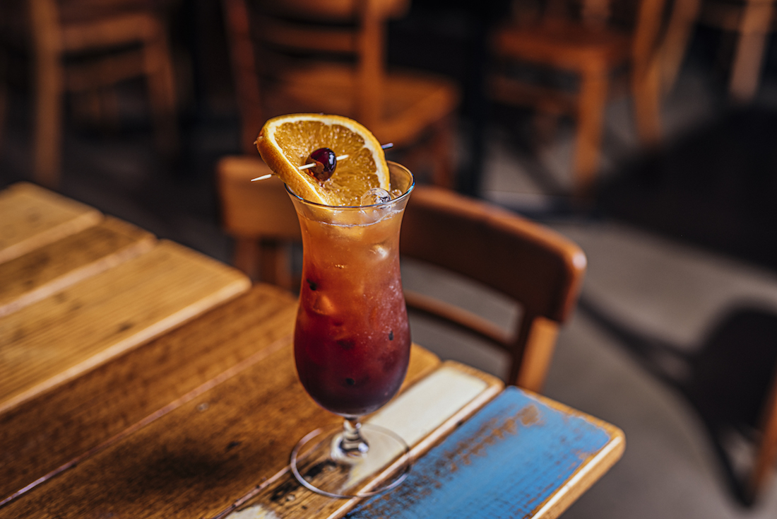 The Moldy Fig Hurricane Cocktail